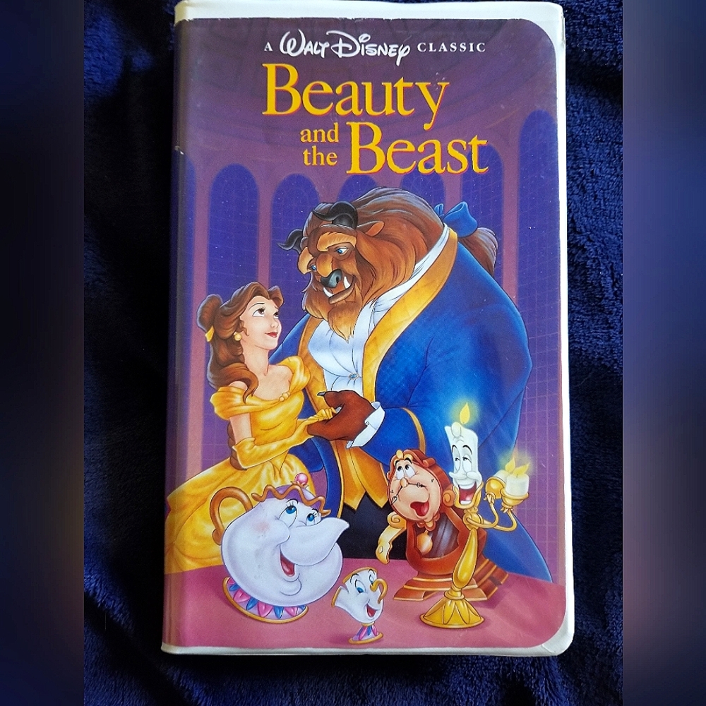Beauty and the Beast. Official rare Black Diamond edition on VHS.
